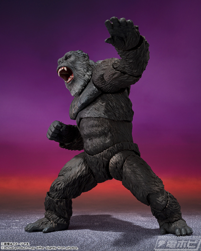 ゴジラxコング 新たなる帝国』ゴジラ（2024）とコング（2024）が