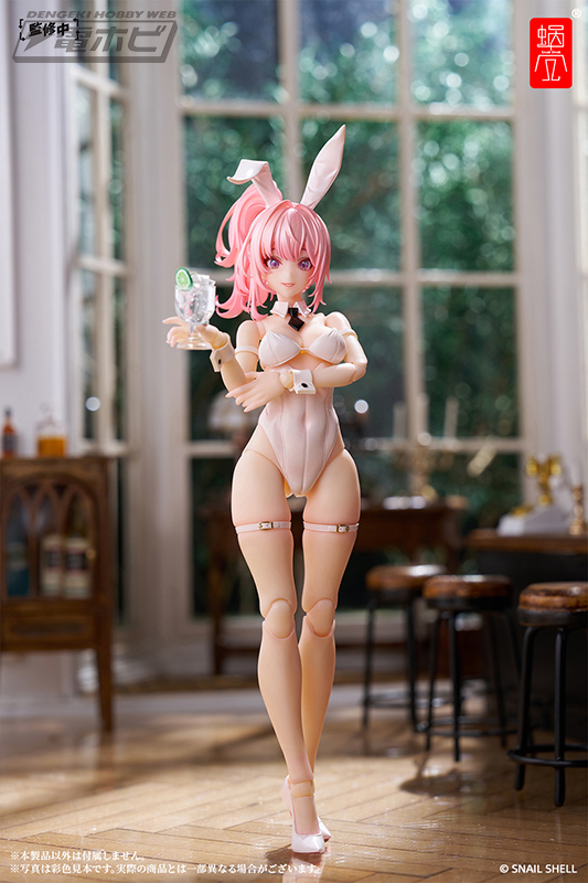 キュート＆セクシーなバニーお姉さんの自撮りやダブルピースも楽しめる