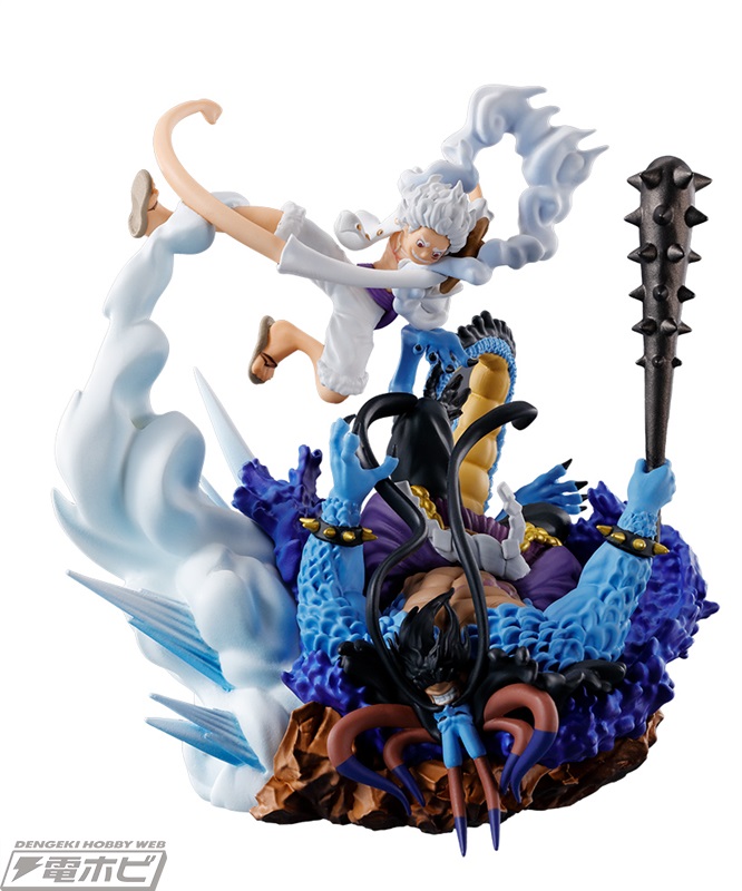 ワンピース』ギア5だけがラインナップした全4種！人気ジオラマ