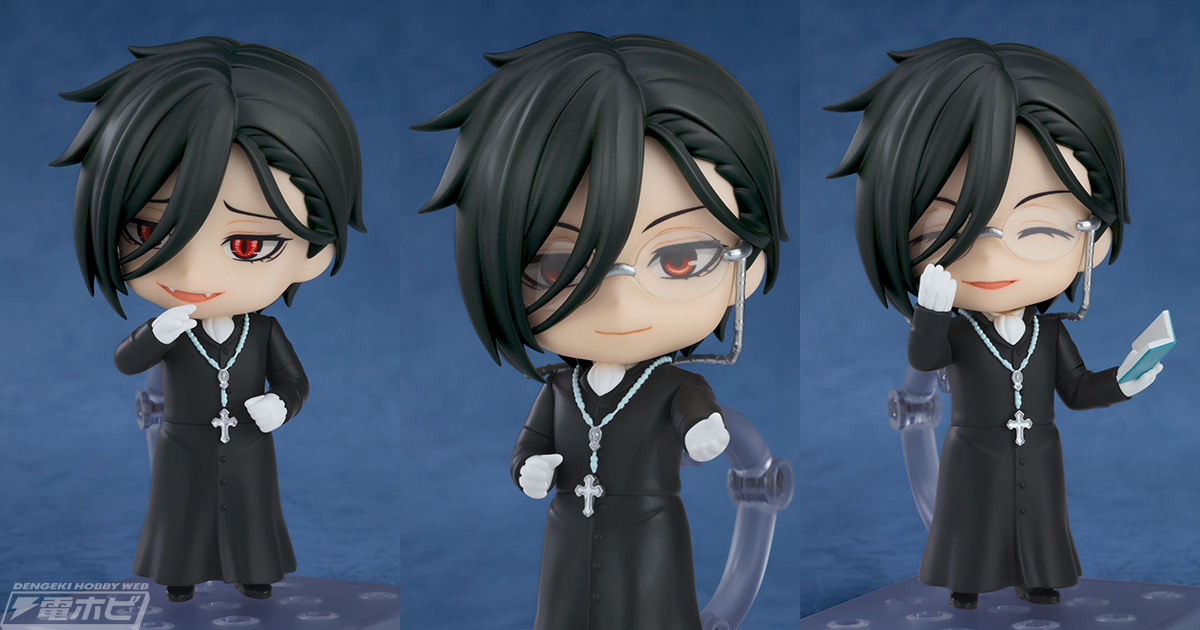 TVアニメ『黒執事 -寄宿学校編-』より、教師姿のセバスチャン