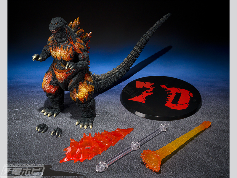ゴジラVSデストロイア』ゴジラ（1995）が70周年特別記念Ver.で