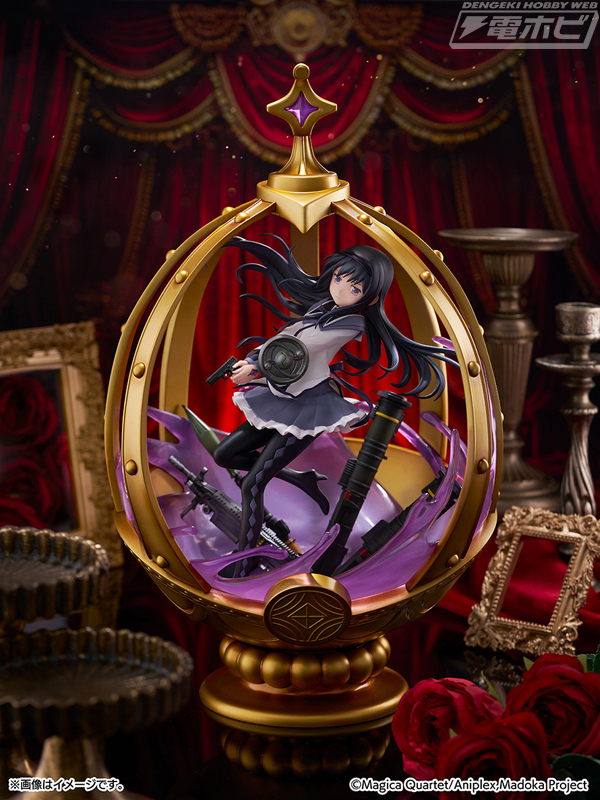 魔法少女まどか☆マギカ』鹿目まどかと暁美ほむらがオリジナルポーズで