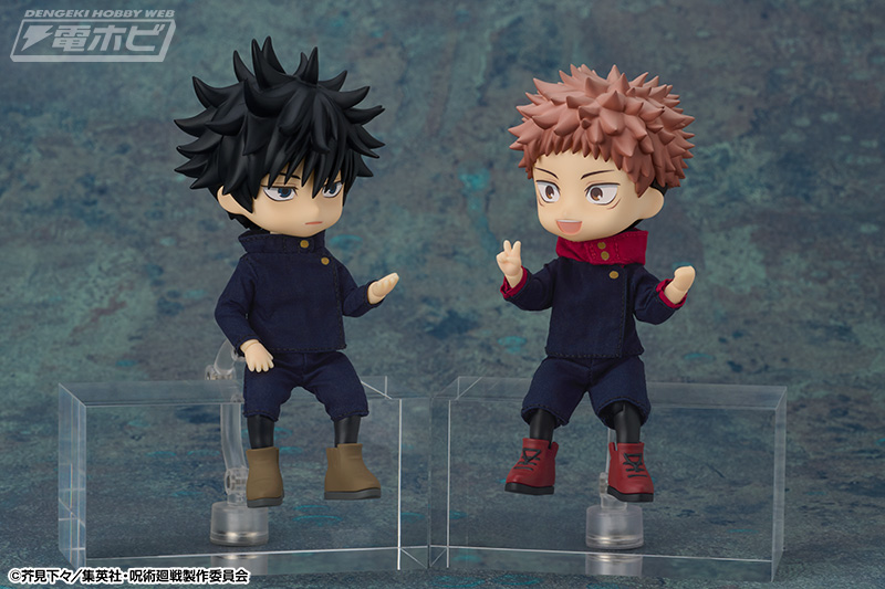 大人気TVアニメ『呪術廻戦』より、呪術高専の制服をまとった虎杖悠仁