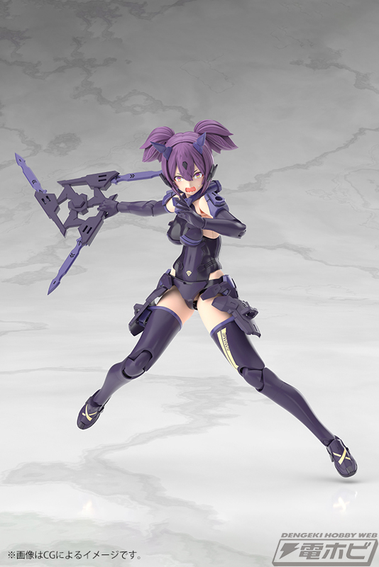 メガミデバイス』初となる印刷済みフェイスが4種付属！「朱羅 忍者 枢