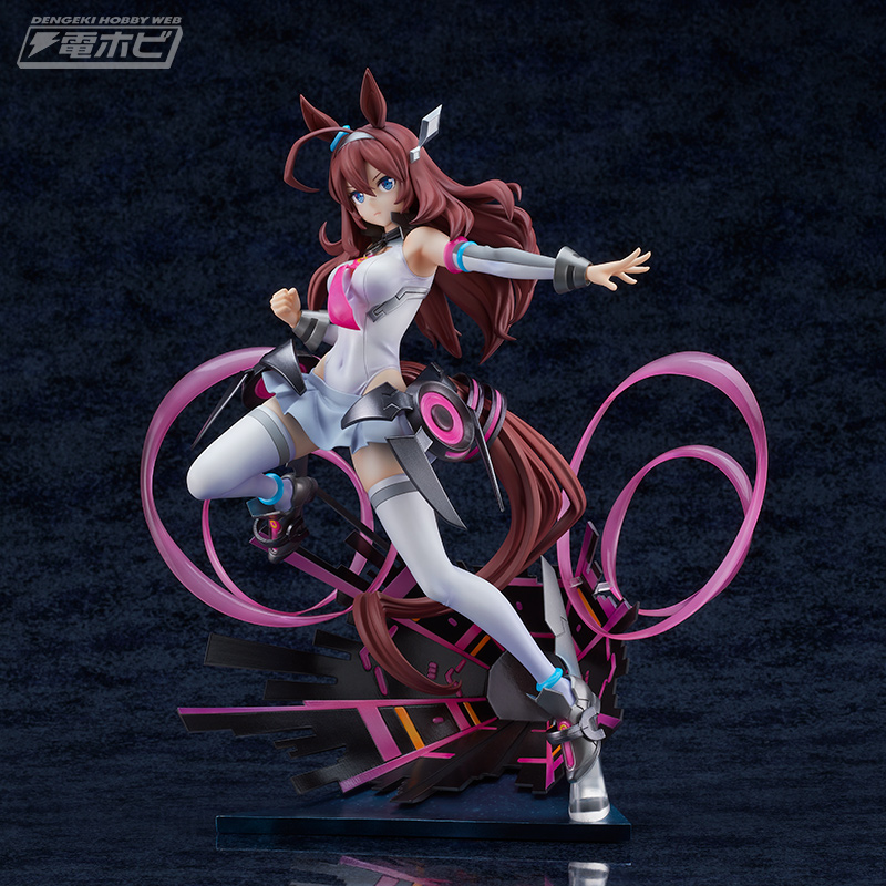 ウマ娘 プリティーダービー』より、ミホノブルボンのフィギュアが