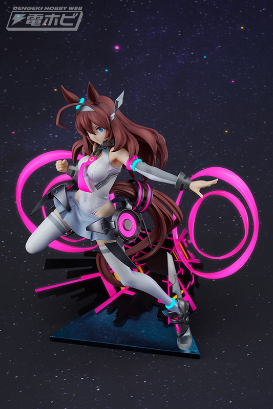 ウマ娘 プリティーダービー』より、ミホノブルボンのフィギュアが