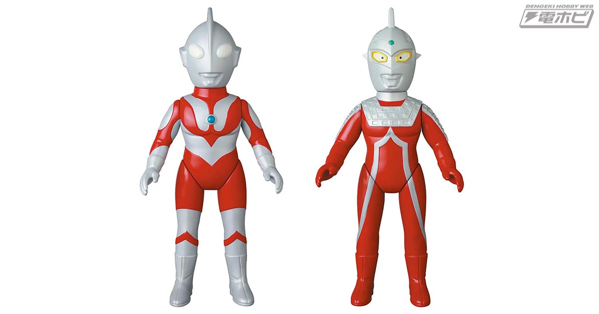 メディコム・トイがおくるソフビモデルシリーズ「MAT」にウルトラ兄弟