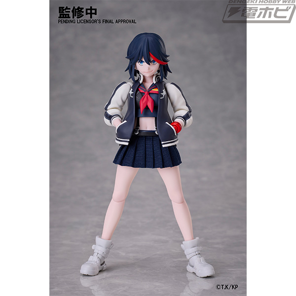 キルラキル』純情弾丸娘・纏流子がアクションフィギュア「BUZZmod