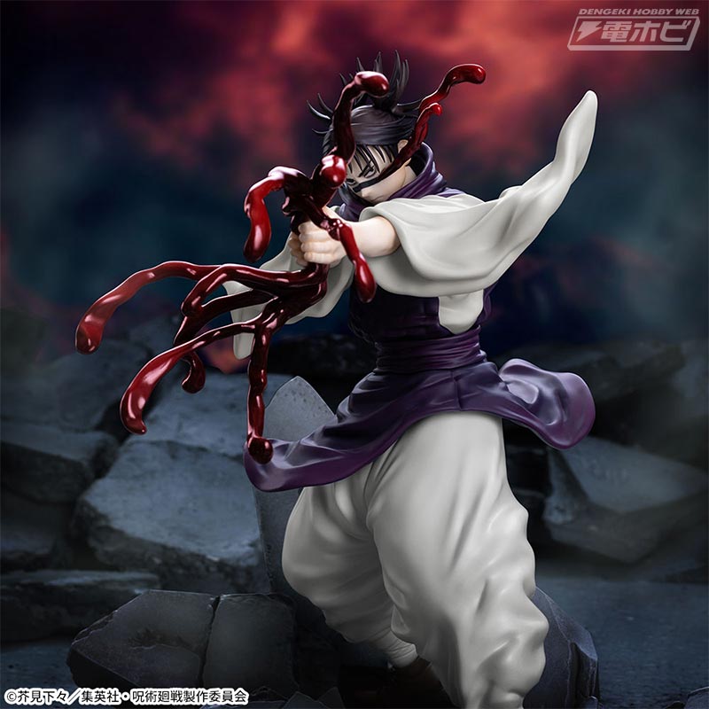 TVアニメ『呪術廻戦』から「穿血」ポーズで立体化された「脹相」の