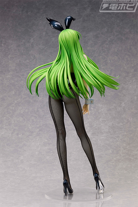 黒のバニースーツ、魅惑的な表情も再現！『コードギアス 反逆の