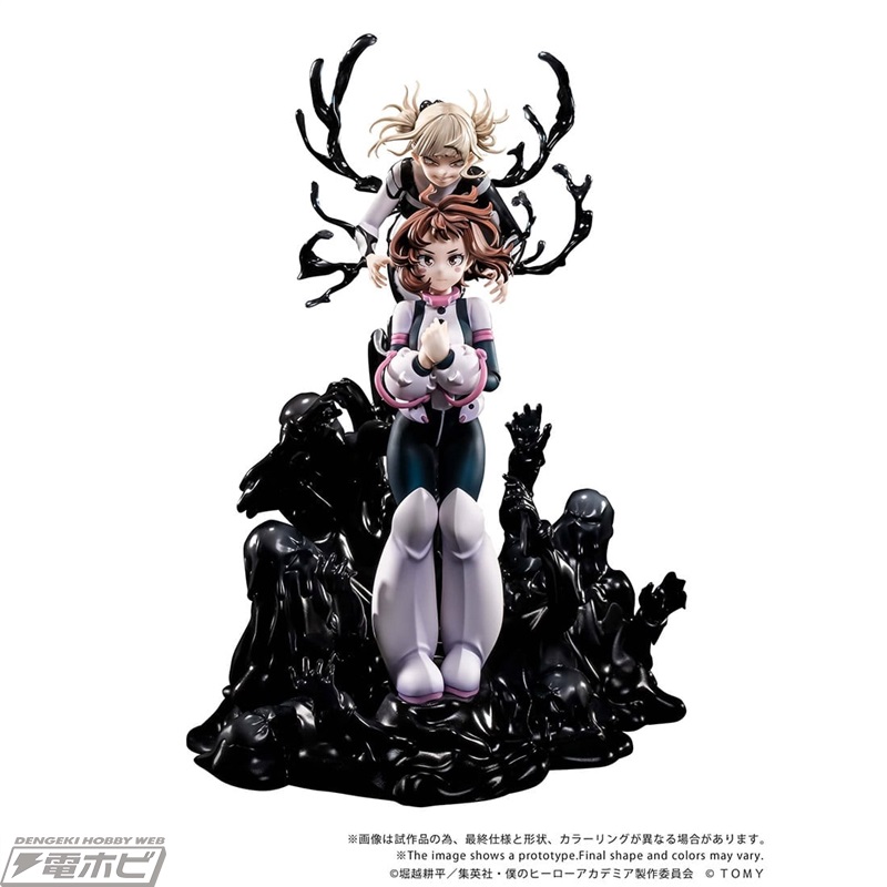 心を奪う迫力の造形！『ヒロアカ』麗日お茶子とトガヒミコがT-SPARKの