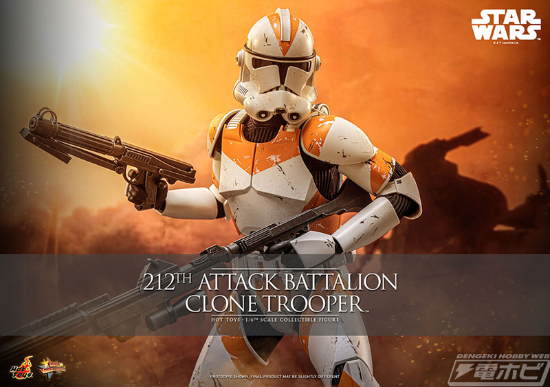 スター・ウォーズ エピソード3』クローン・トルーパー第212突撃大隊の1