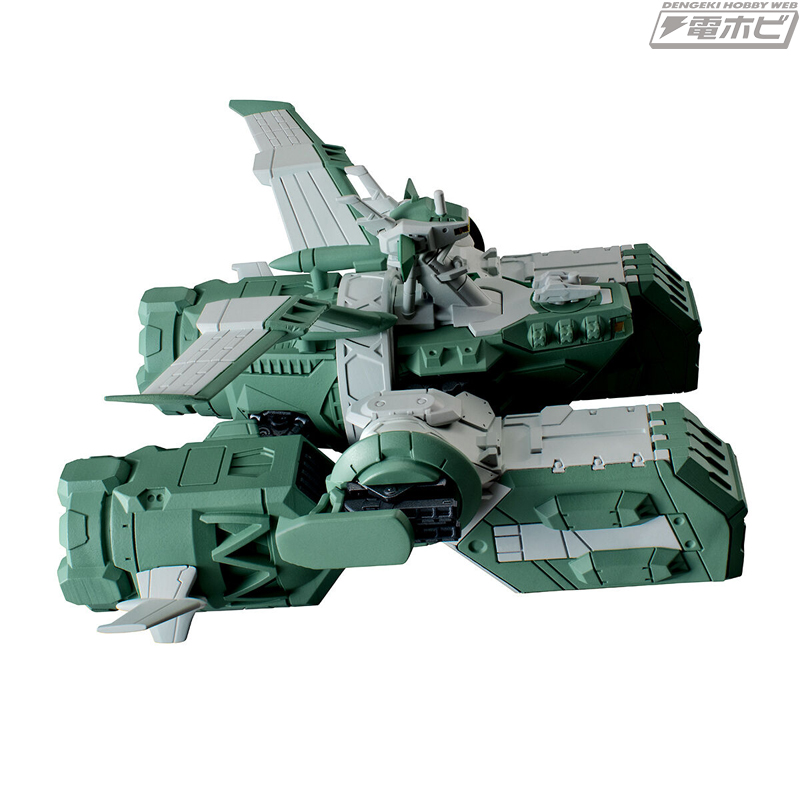 前方格納庫のショックアブソーバーや各種武装を再現！『ガンダム