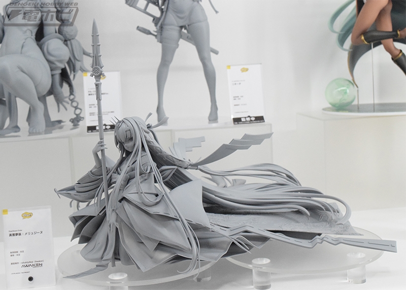 圧巻の造形美の『FGO』英霊夢装：メリュジーヌの原型が初展示