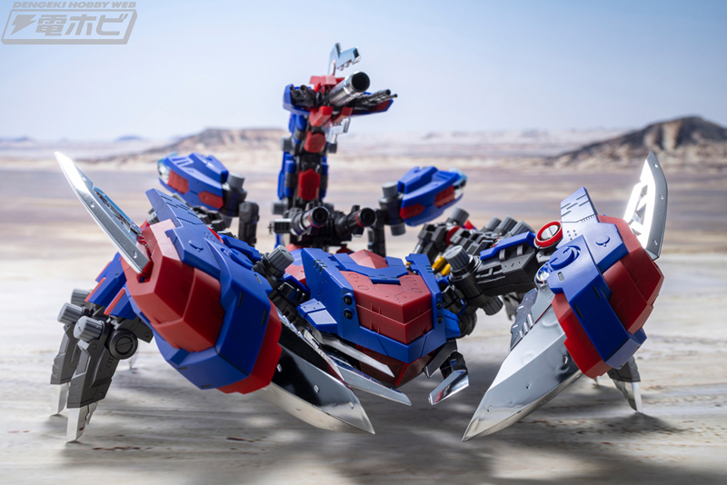 ゾイド』デススティンガー ヒルツ仕様が装いも新たに再びプラモデル化