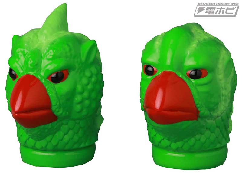 安楽安作氏による『大巨獣ガッパ』のソフビモデルが2期カラーとなって