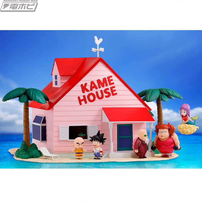 亀仙人の「カメハウス」を室内小物までこだわり再現！「ドラゴンボール