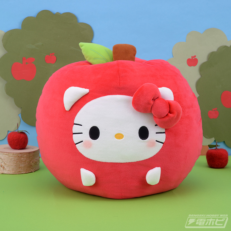 リンゴになったキティちゃんはいかが？「りんころりん」デザインの