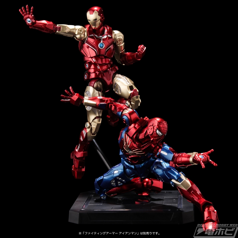 アイアン・スパイダー」が千値練の新アクションフィギュアシリーズ