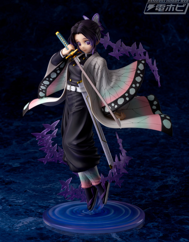 鬼滅の刃』儚げな胡蝶しのぶのフィギュアがアルターから登場！日輪刀や