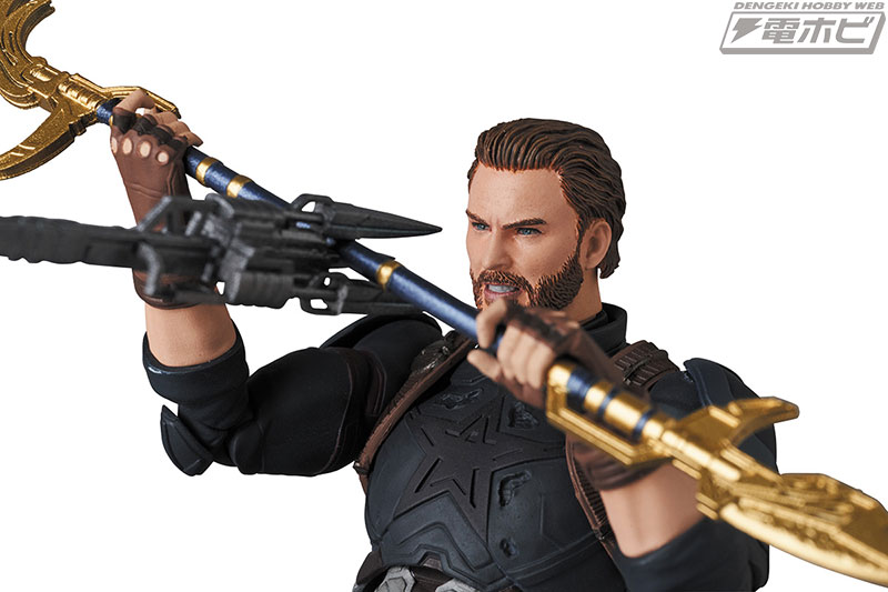 アベンジャーズ／インフィニティ・ウォー』のキャプテン・アメリカが