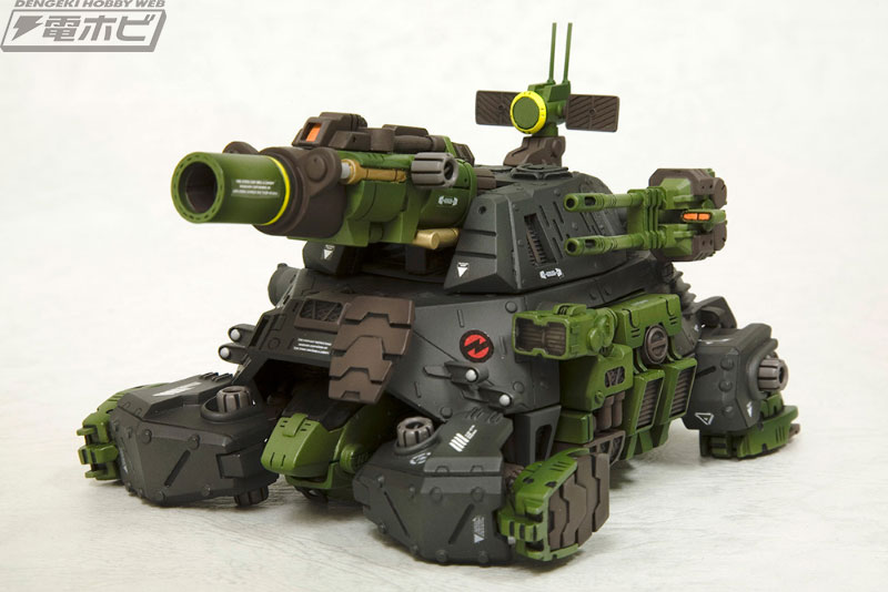 潜行モードへの変形などギミック満載！『ZOIDS』カノントータスと