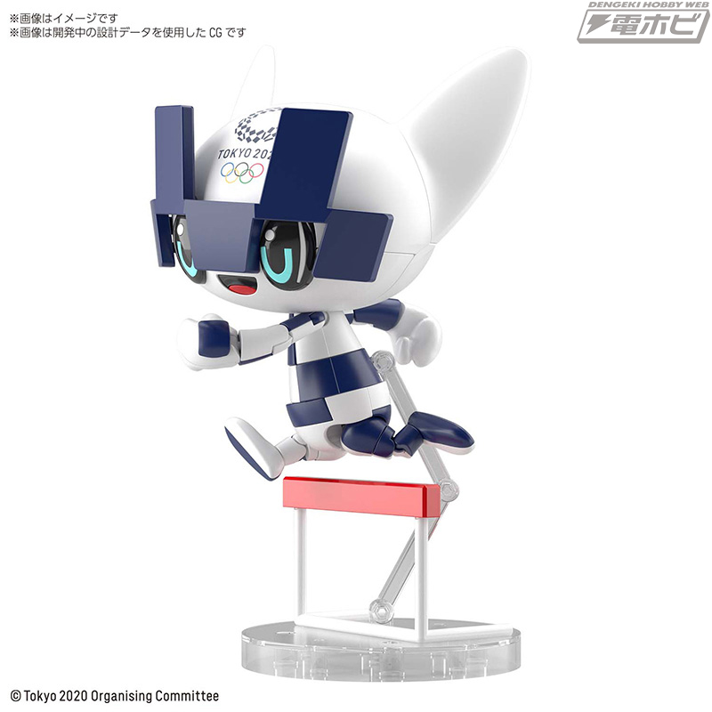 東京2020マスコット「ミライトワ」と「ソメイティ」がフルアクション