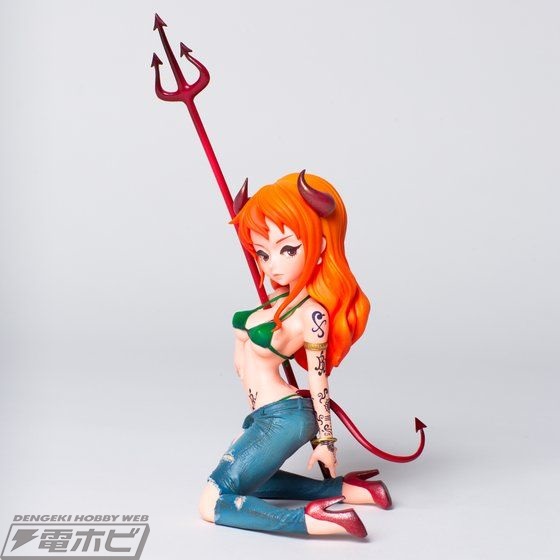 小悪魔かわいいナミやぽっちゃり体型のルフィとチョッパーが立体化