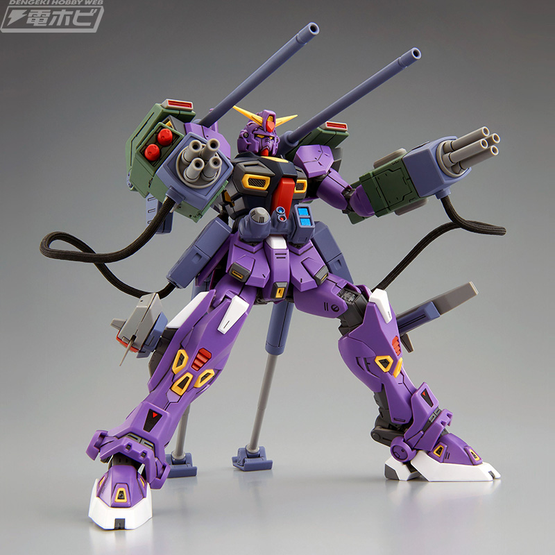 印象的な濃紺の機体カラーを成形色で再現！ガンプラ「MG ガンダムF90 2