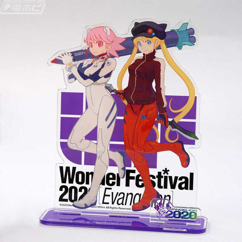 あずまきよひこ氏が描く「レイ」と「アスカ」コス姿のワンダちゃん