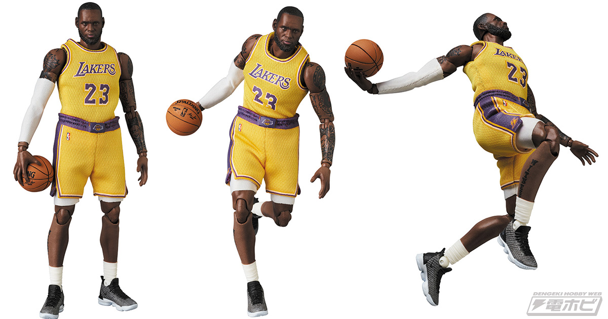NBAプレイヤー「レブロン・ジェームス」のMAFEXがいよいよ発売