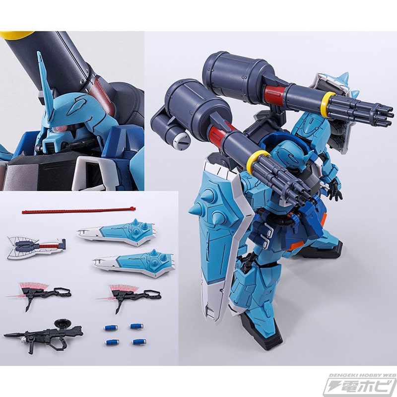 ガンプラ「MG ブレイズザクファントム（レイ専用機）」と「MG