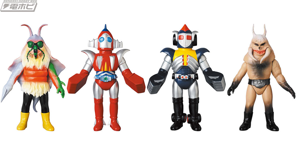 ゴーゴージェット！ゴーゴーカー！「東映レトロソフビコレクション」に