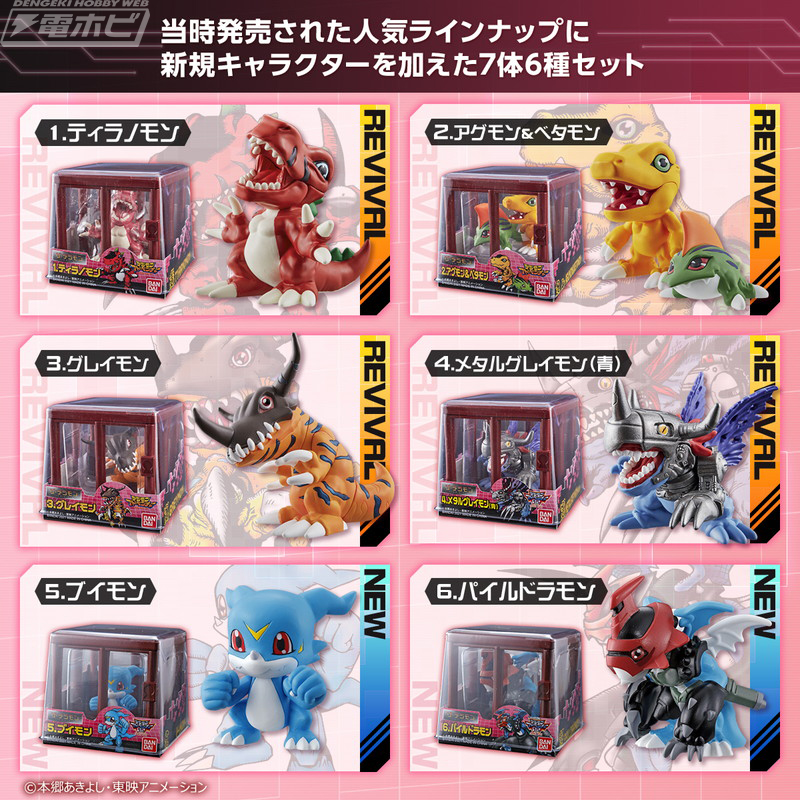檻に入ったデジモンのルックスがユニークなフィギュア「ザ・デジモン