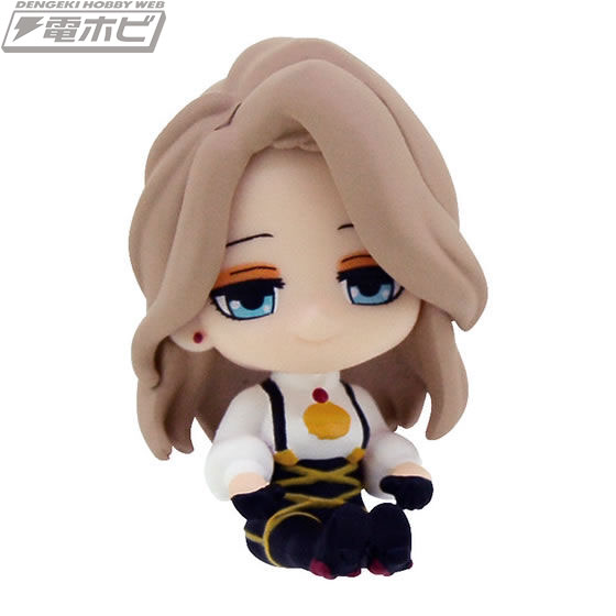 コンパス 戦闘摂理解析システム』のキャラクターたちが、ガシャポン