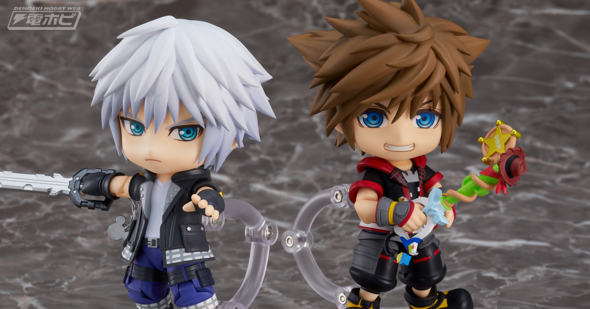 キングダム ハーツIII』ソラとリクがねんどろいどとなって登場！ソラに