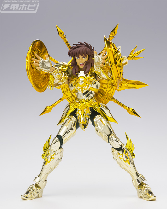 黄金聖闘士12人分の武器と専用手首が付属！『聖闘士星矢 黄金魂-soul