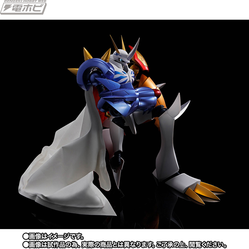 デジモン』オメガモンが全高約400ミリのビッグサイズでDYNACTION