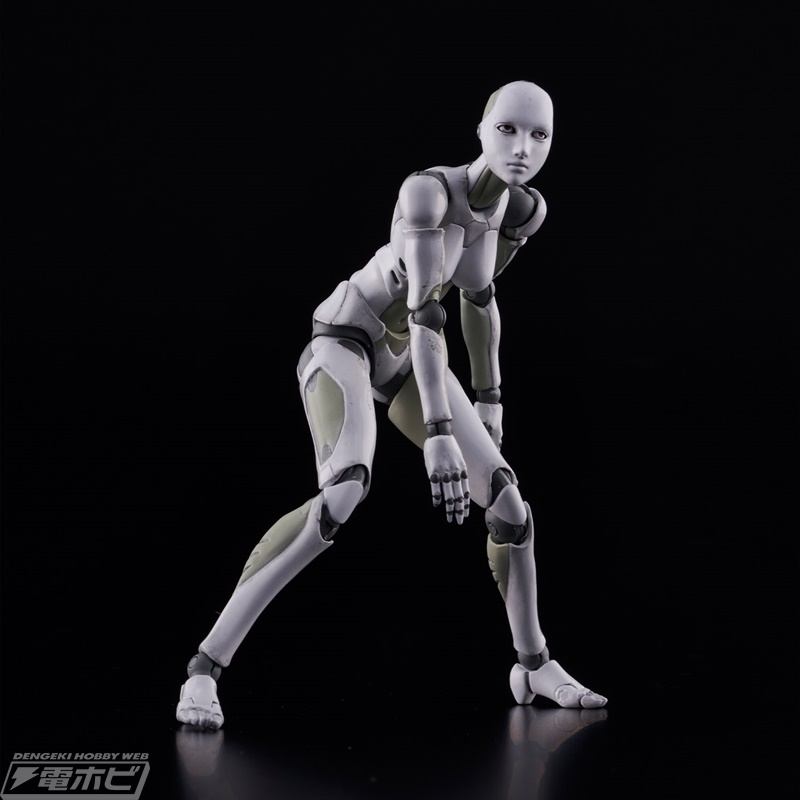 東亜重工の1/12スケール「合成人間♀」フィギュアの3次生産分が