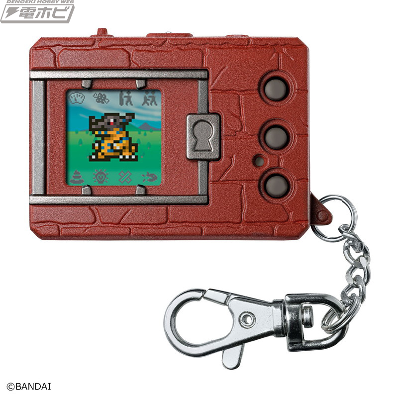 デジタルモンスター生誕25周年を記念し、あの携帯玩具にカラー液晶を