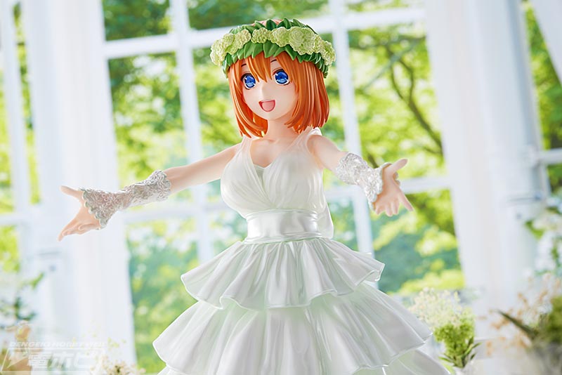 五等分の花嫁∬』中野四葉がウェディングドレス姿でフィギュア化！元気