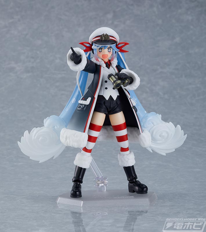 北海道の冬をイメージした「海」がテーマの雪ミクがねんどろいど化