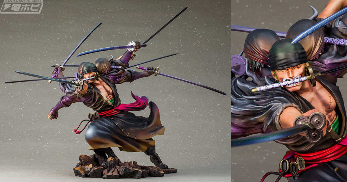 気迫溢れる表情がかっこよすぎる……！『ワンピース』ゾロが鬼気 九刀流