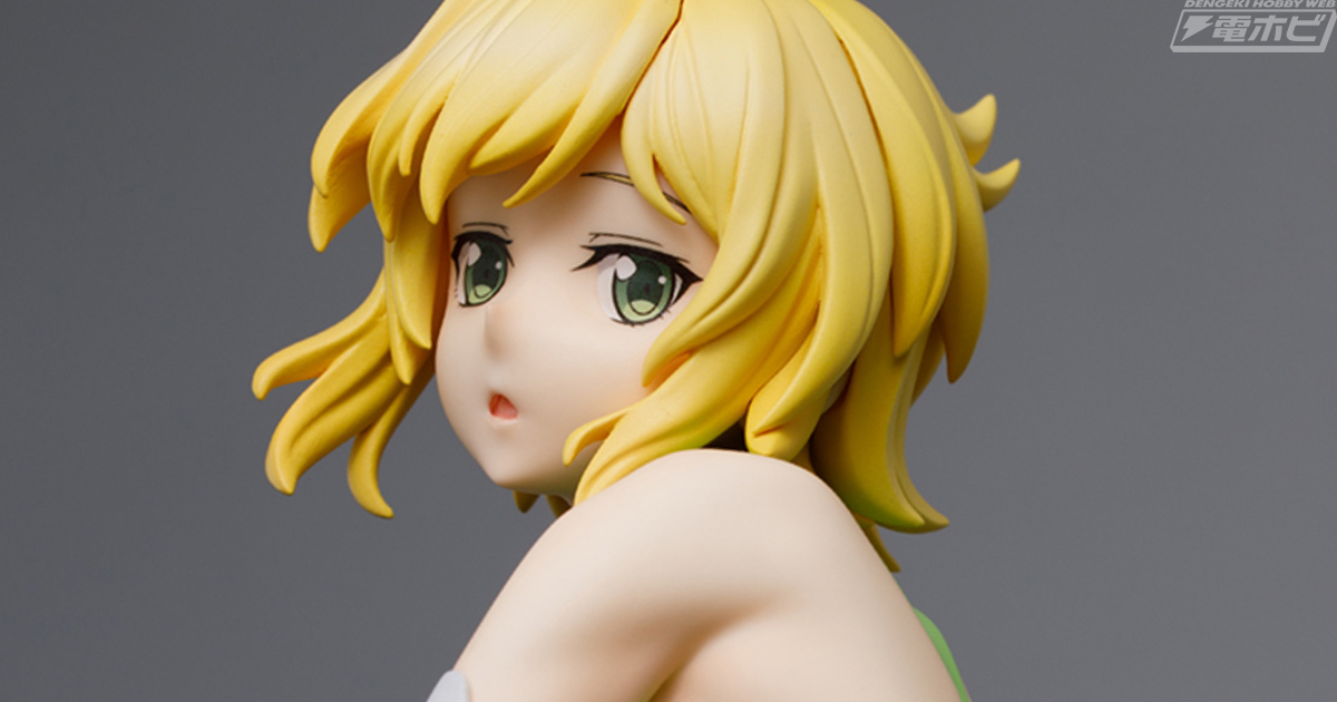 戦姫絶唱シンフォギアXV』ギアインナー姿の暁切歌フィギュアの彩色