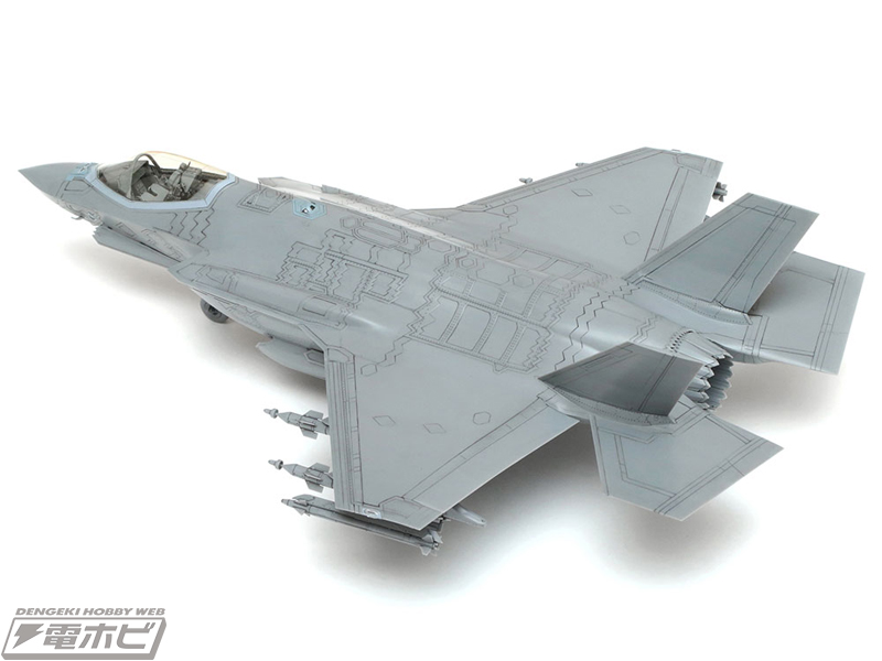 1/48スケール「F-35A ライトニングII」の組み立てキットがタミヤから