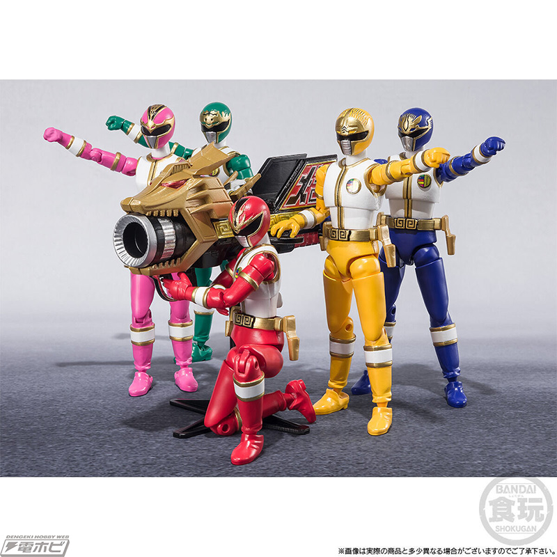 五星戦隊ダイレンジャー』が「SHODO SUPER」でアクションフィギュア化