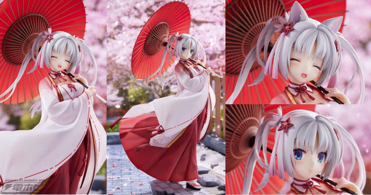 千恋＊万花』建実神社の巫女姫様・朝武芳乃が1/7スケールフィギュア化