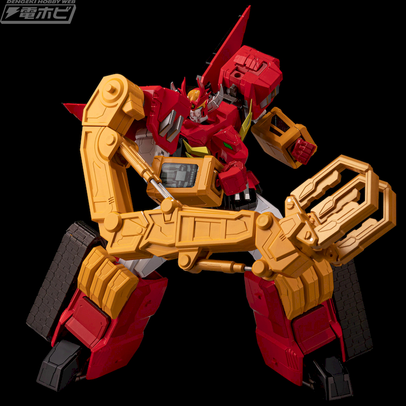 力の勇者へ剛力合体！そして超火炎合体も!!『勇者指令ダグオン』より