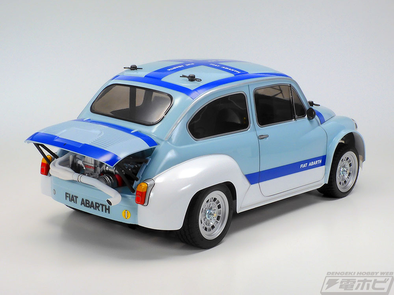 タミヤより「1/10RC フィアット アバルト 1000TCR ベルリーナ コルサ