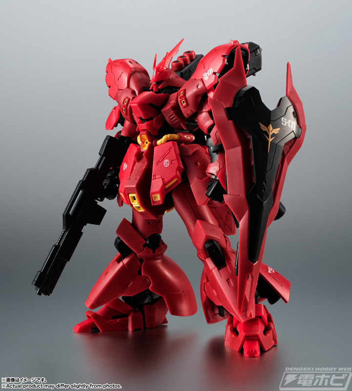 ガンダム」フィギュア「ROBOT魂 MSN-04FF サザビー ダブル・ホーン